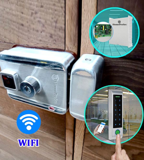 Khóa cổng vân tay inox HPS- SLPLUS ( HF5P3- ttlock/Tuya)