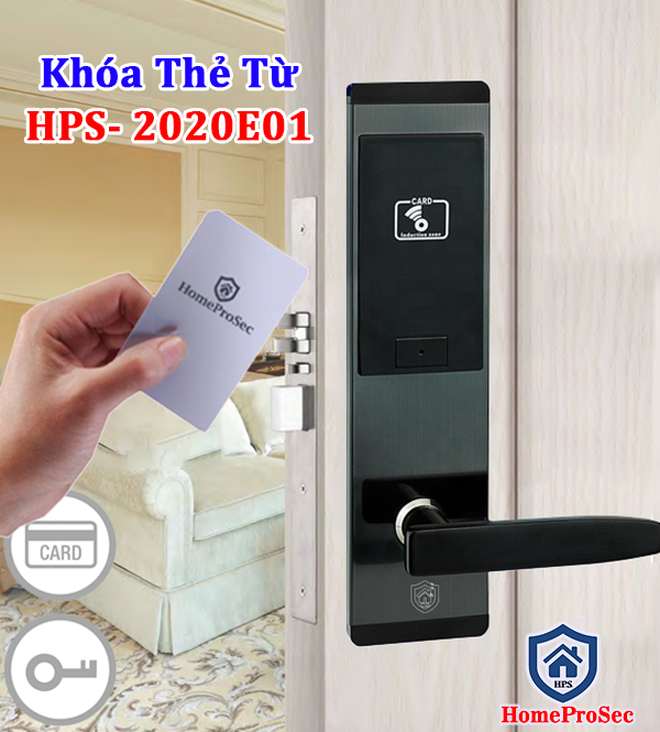 Khóa khách sạn thẻ từ HPS- 2020E1