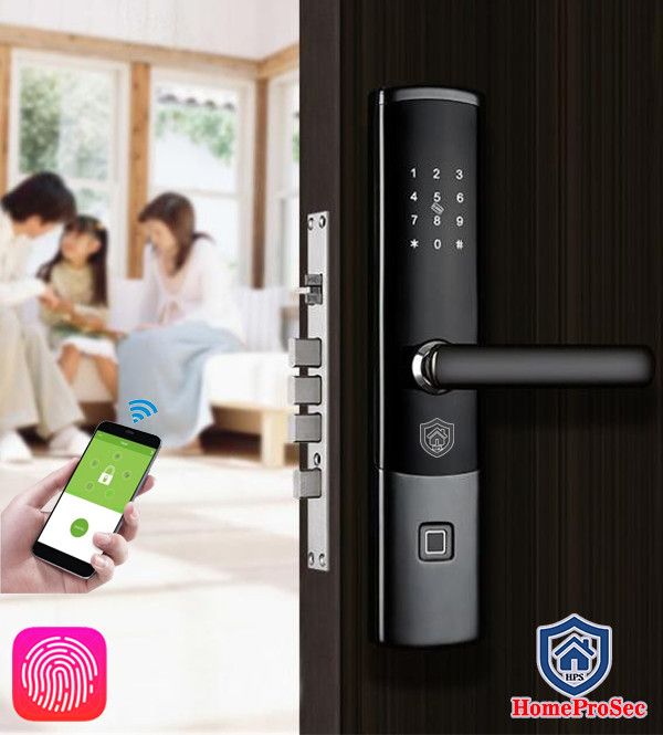 Khóa Cửa Gỗ Vân Tay HPS- BG03