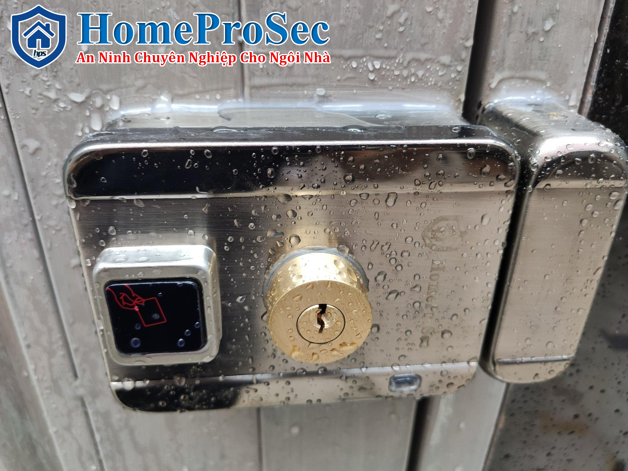 HPS- SLBASIC- V1- Bộ Khóa Cổng Thông Minh HomeProSec HPS- SLBASIC- V1