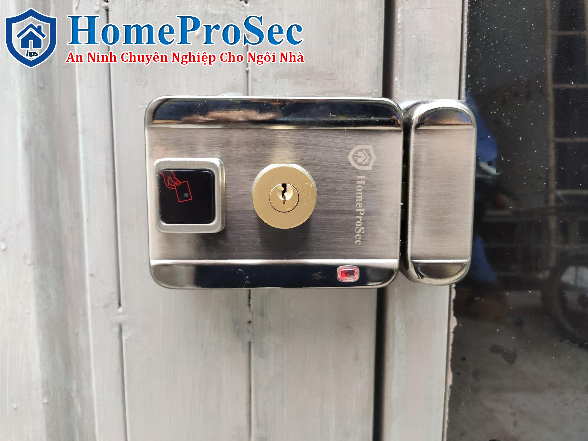 HPS- SLBASIC- V2 (UPS)- Bộ khóa cổng thông minh HomeProSec HPS- SLBASIC- V2 ( UPS )