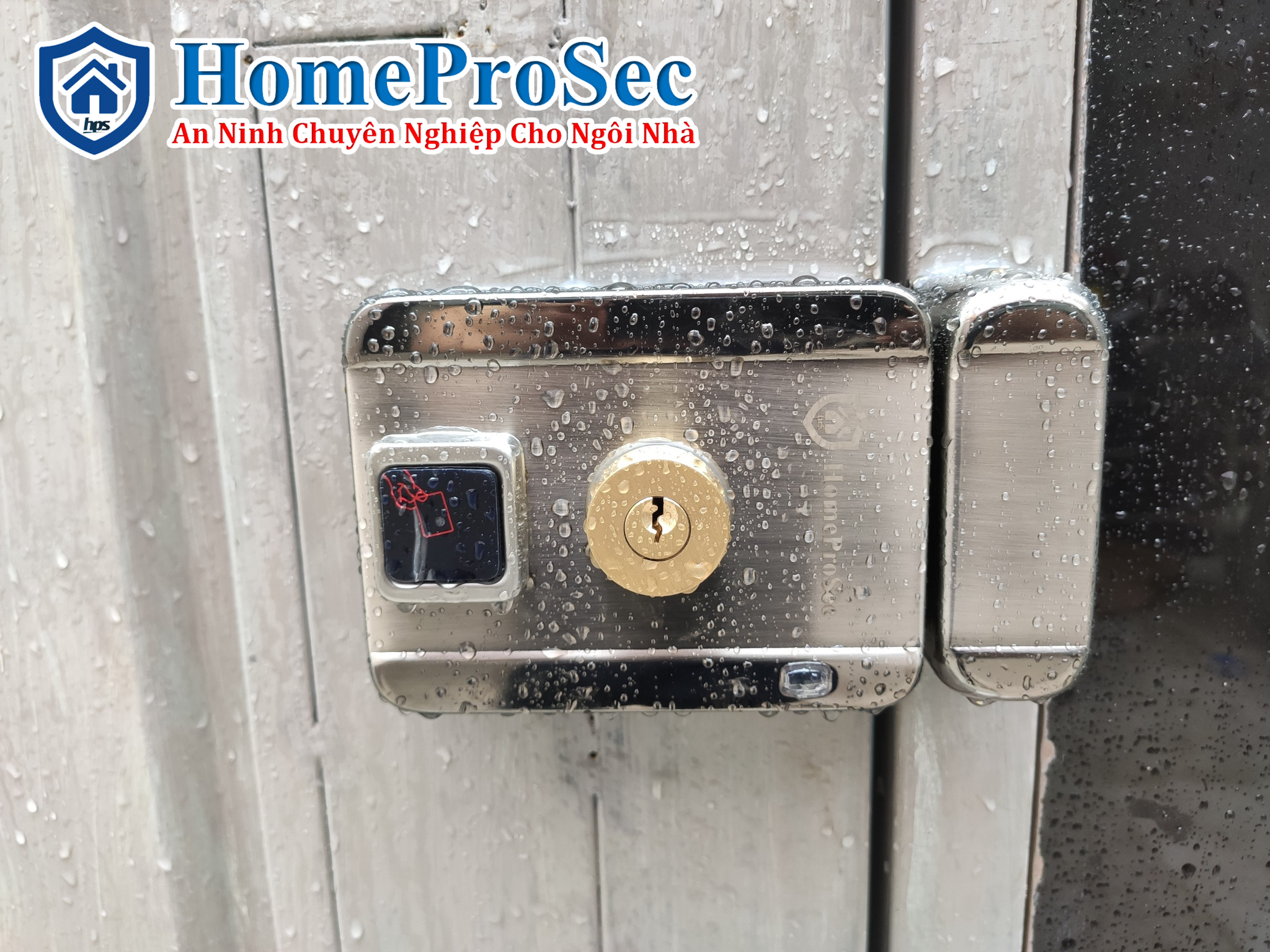 HPS- SLBASIC- V2 (UPS)- Bộ khóa cổng thông minh HomeProSec HPS- SLBASIC- V2 ( UPS )