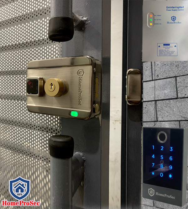 HPS- SLPRO- V1B1 ( TF2 )- Bộ Khóa Cổng Vân Tay Thông Minh HomeProSec HPS- SLPRO- V1B1 ( TF2 )