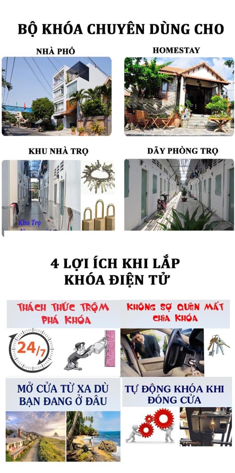 HPS- SLPRO- V1B3- Bộ khóa cổng thông minh HomeProSec HPS- SLPRO- V1B3
