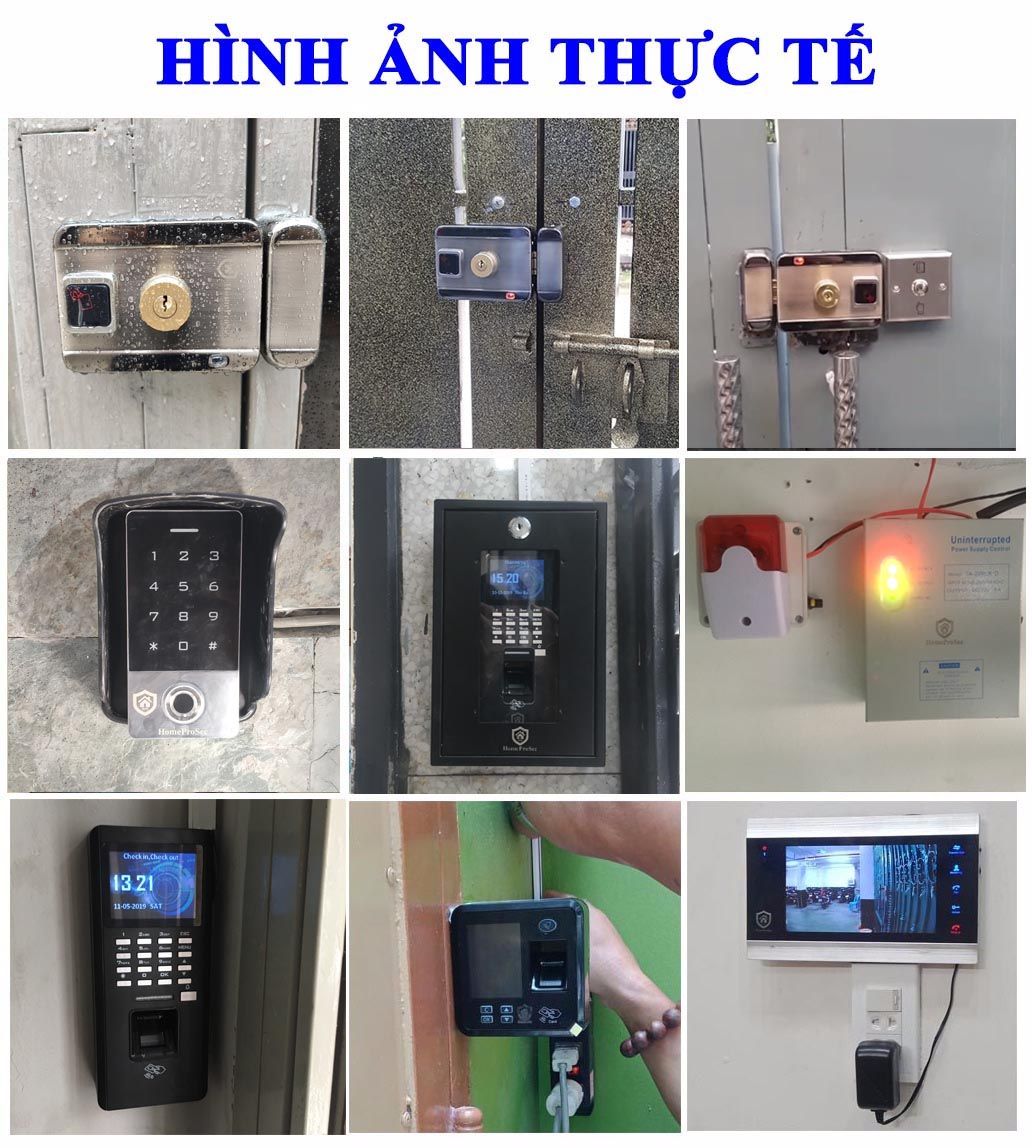 HPS- SLPRO- V1B3- Bộ khóa cổng thông minh HomeProSec HPS- SLPRO- V1B3