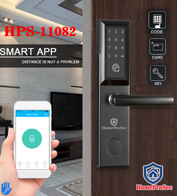 HPS- RM 11082- Khóa Mã Số- Thẻ từ- Điện thoại Homestay HomeProSec HPS- RM 11082