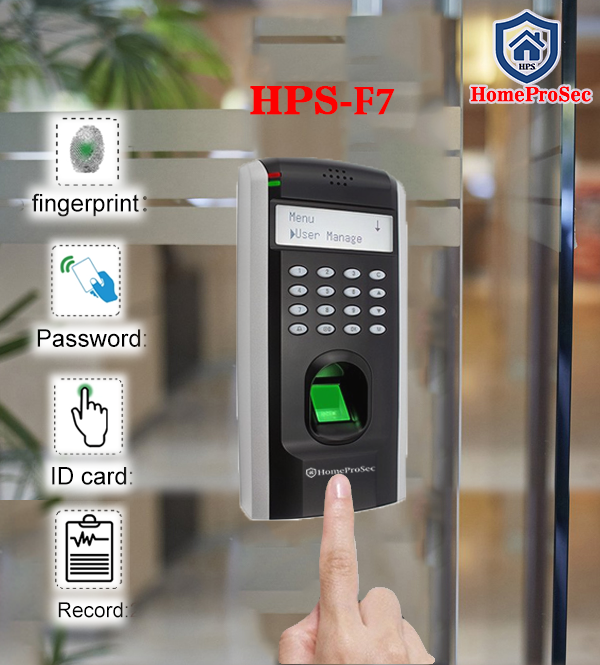 HPS- F7- Vân tay trong nhà HomeProSec HPS- F7