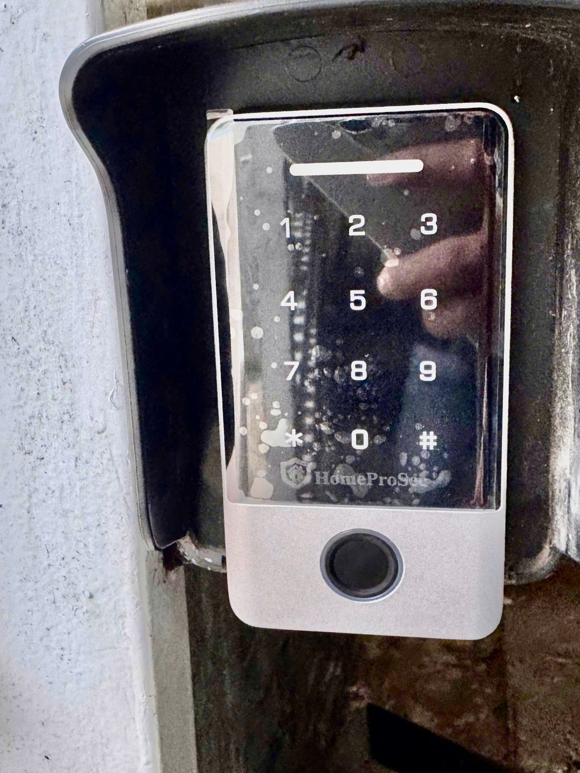 Bộ khóa cổng vân tay inox HPS- SLIPRO ( HF8P8 - UPS)