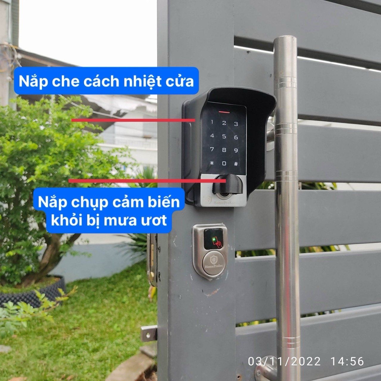 Đầu đọc vân tay ngoài trời HPS- TF1