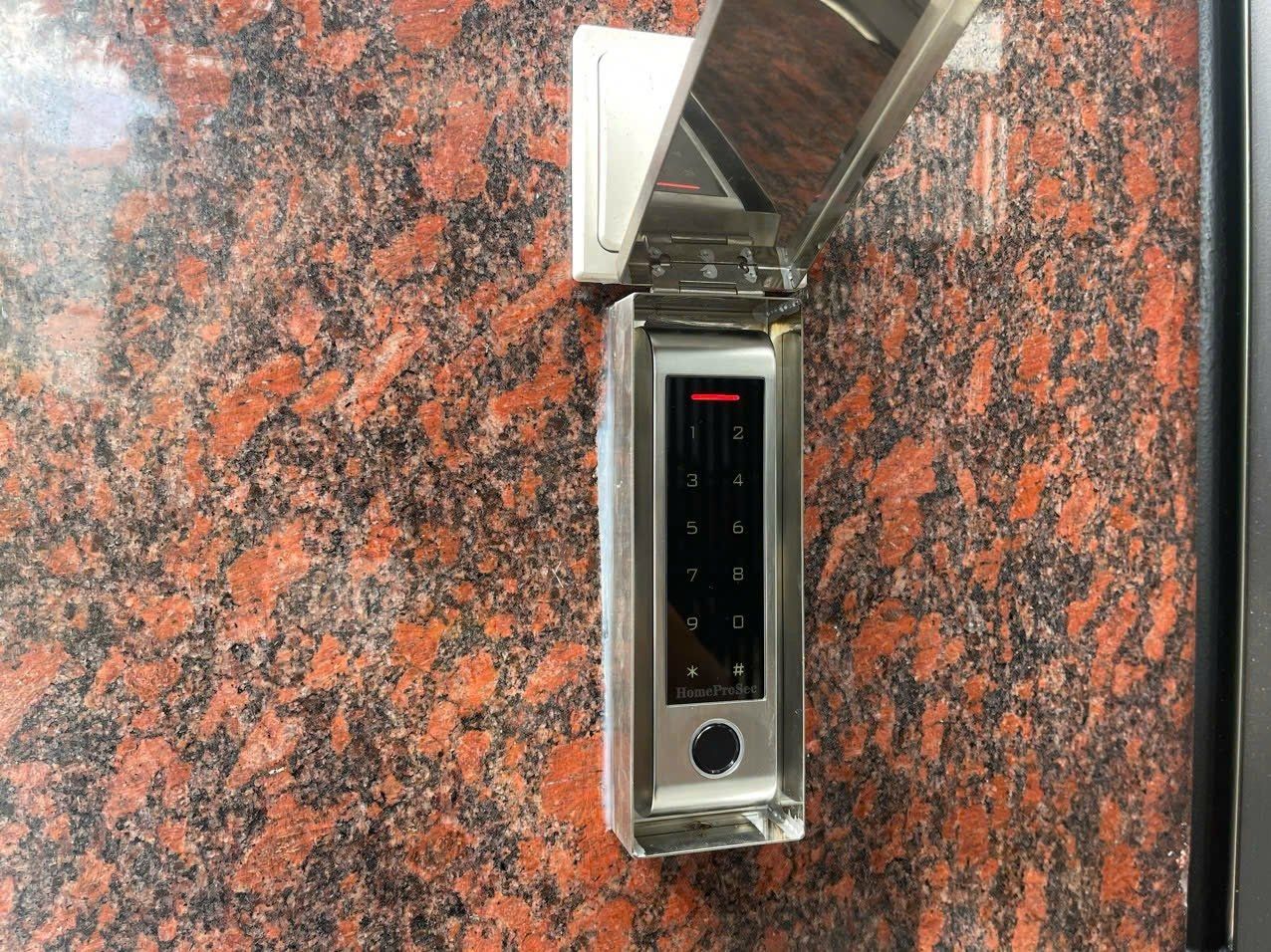 Hộp inox bảo vệ vân tay korea T1- Nitgen