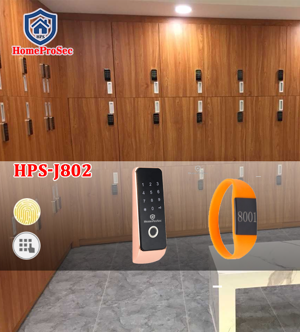 Khóa tủ vân tay HomeProSec HPS- J802