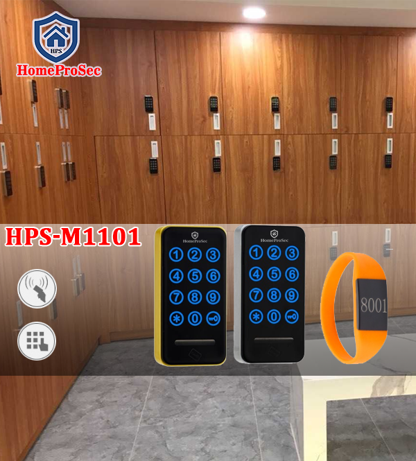  Khóa tủ Locker mật mã HomeProSec HPS- M1101 