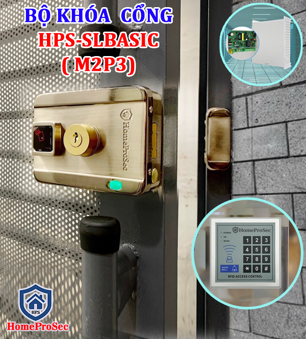  Khóa Cổng Thông Minh Thẻ từ Mã Số HPS- SLBASIC ( M2P3) 