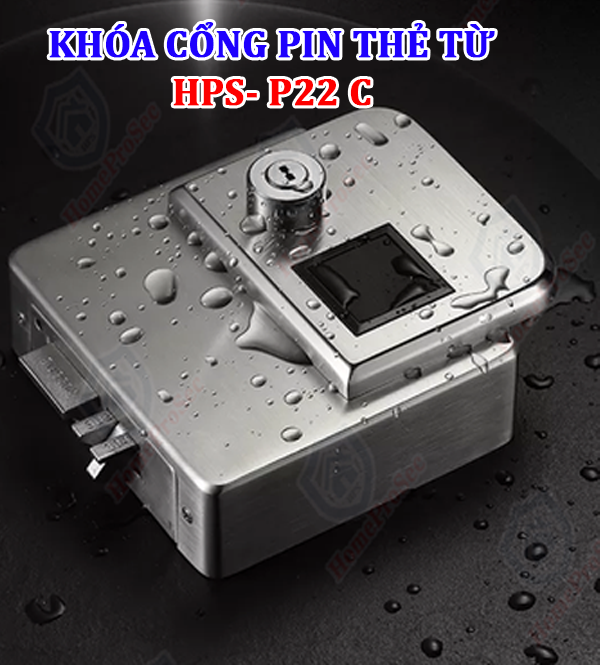 Khoá cổng Pin thẻ từ HPS- P22 C