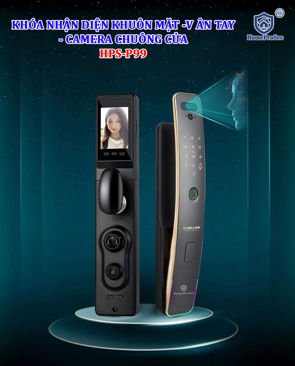 Khóa nhận diện khuôn mặt HPS- P99