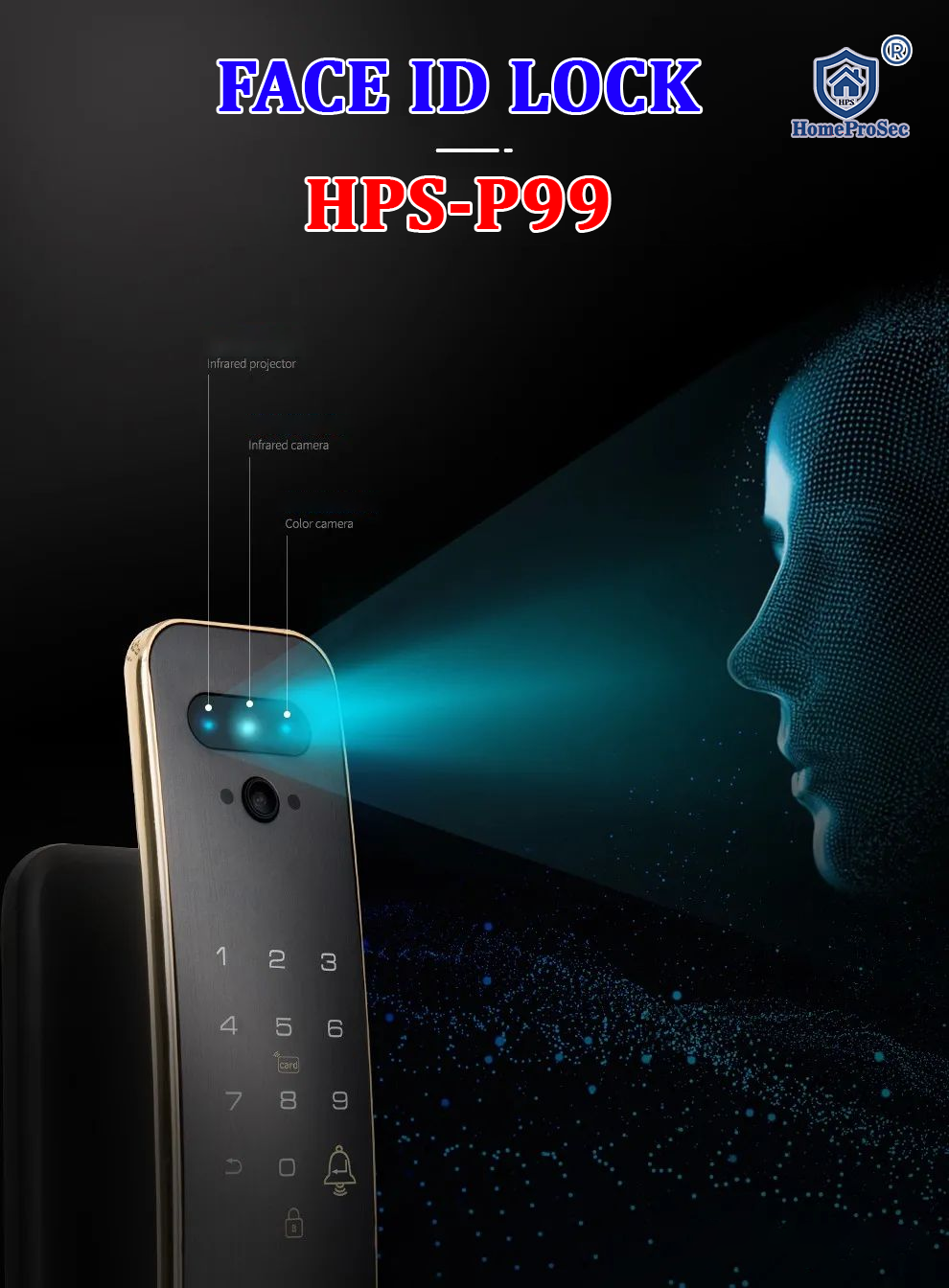 Khóa nhận diện khuôn mặt HPS- P99