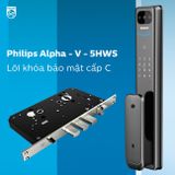  Khóa cửa vân tay Philips Alpha- V- 5HWS 