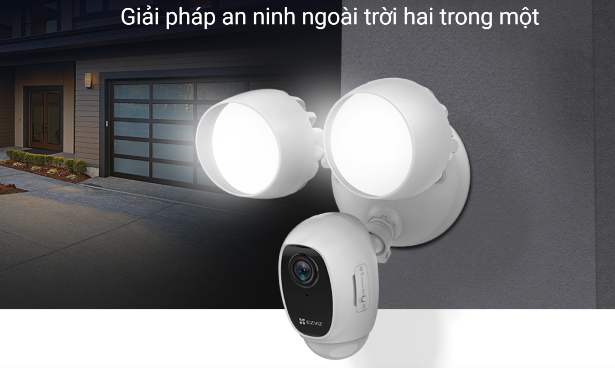 Camera Wifi ngoài trời 2MP
