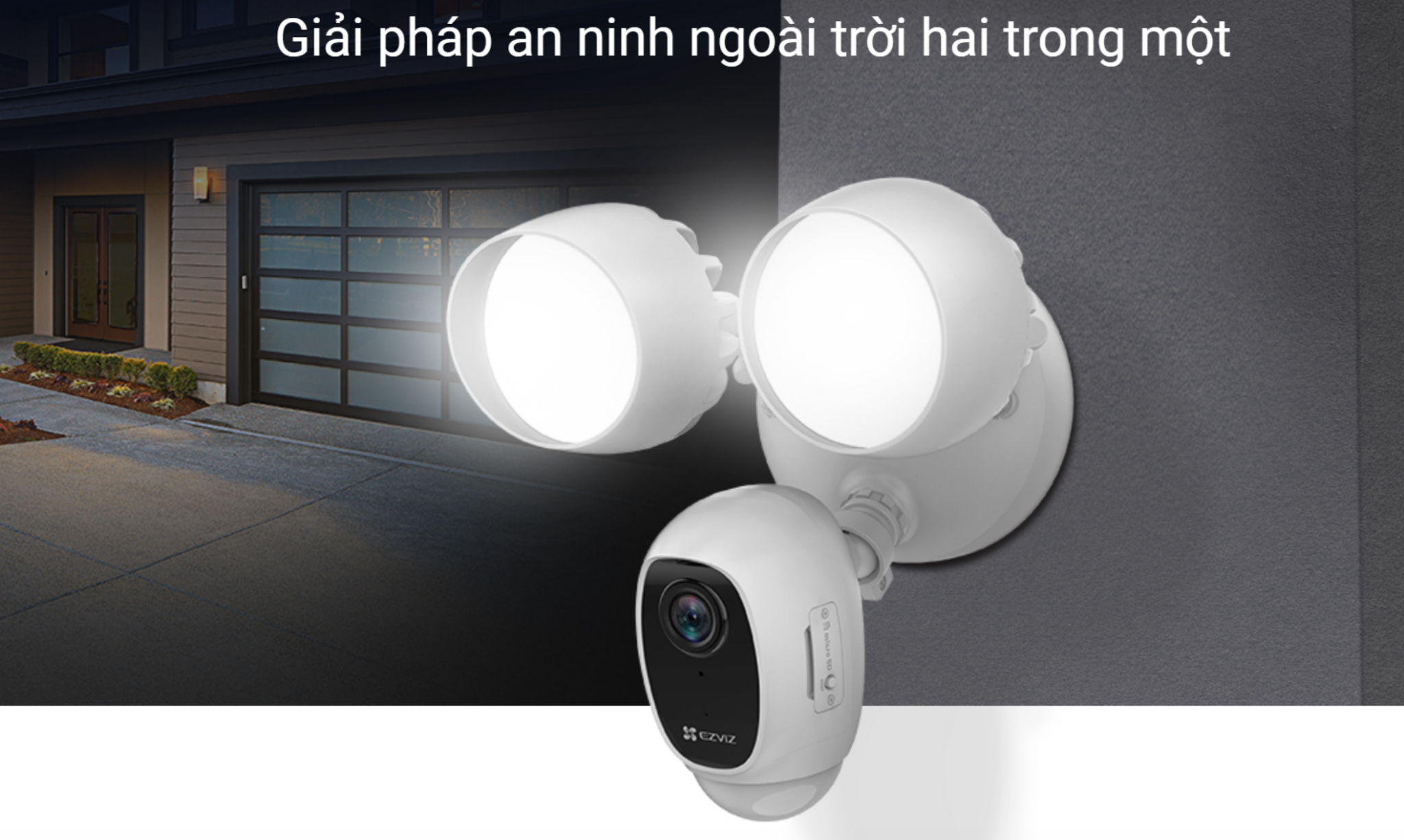  Camera Wifi ngoài trời 2MP 