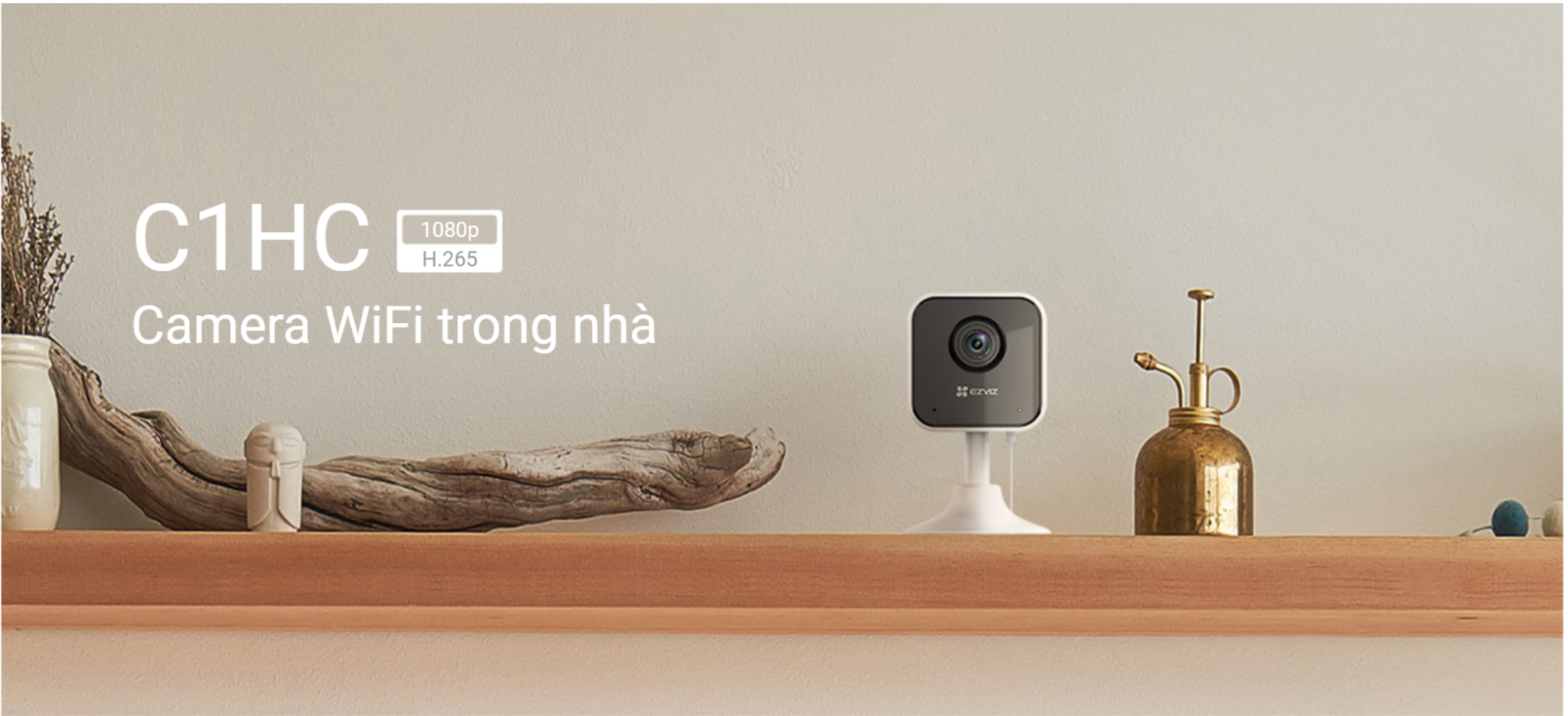 Camera Wifi trong nhà 2MP chuẩn nén H265