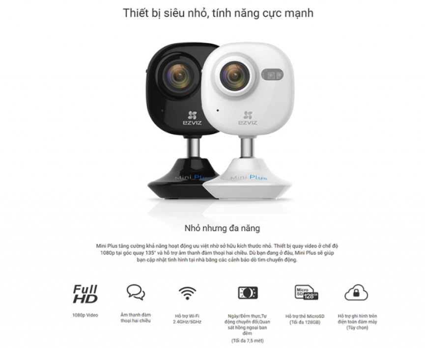 Camera wifi đa năng 2MP chống ngược sáng thực WDR 120dB