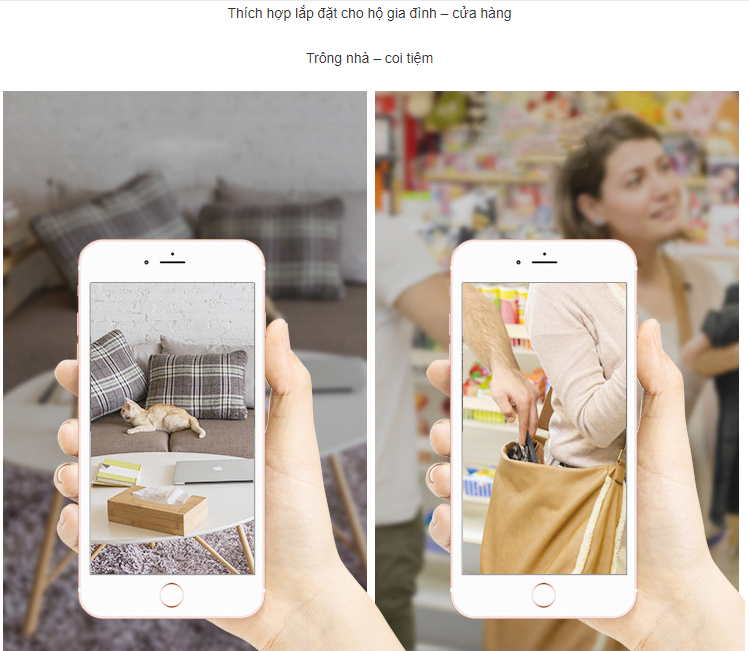 Camera wifi đa năng 2 MegaPixel – Góc nhìn siêu rộng 180°