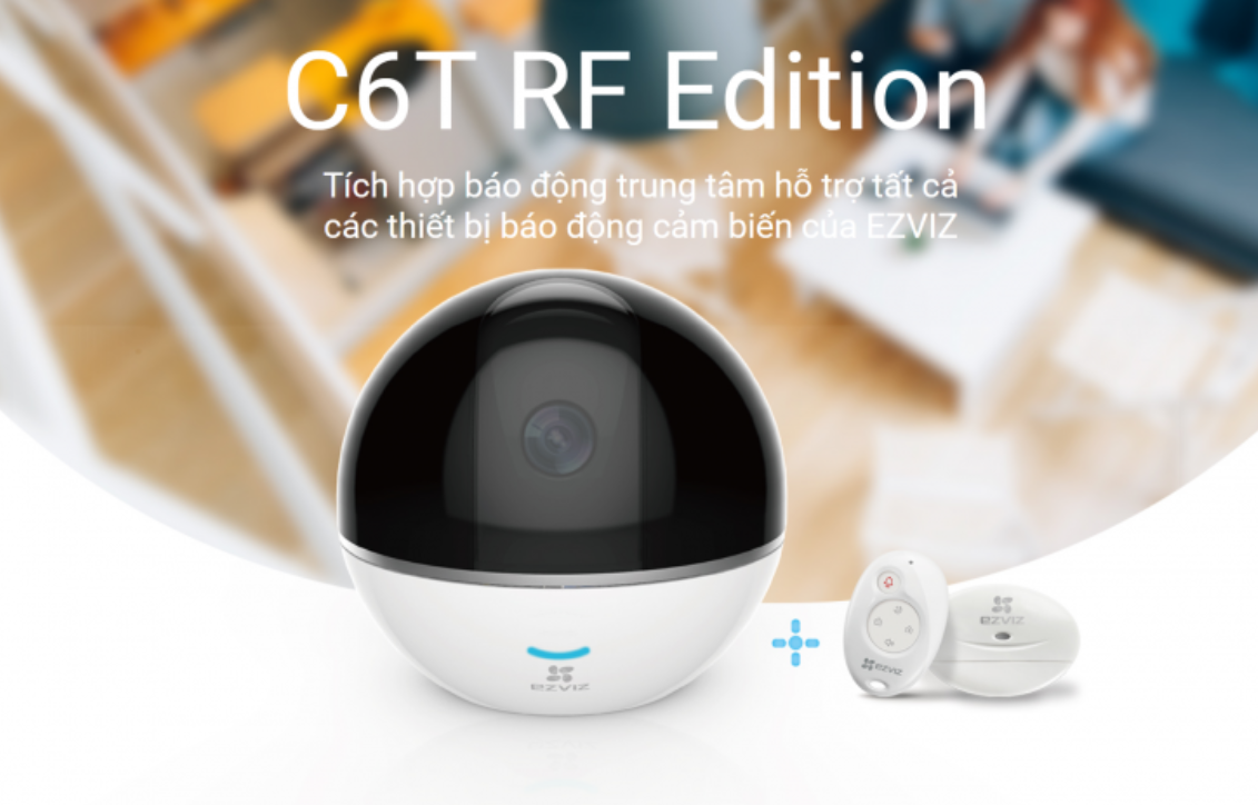 Camera wifi quay quét đa năng 2MP tích hợp báo động