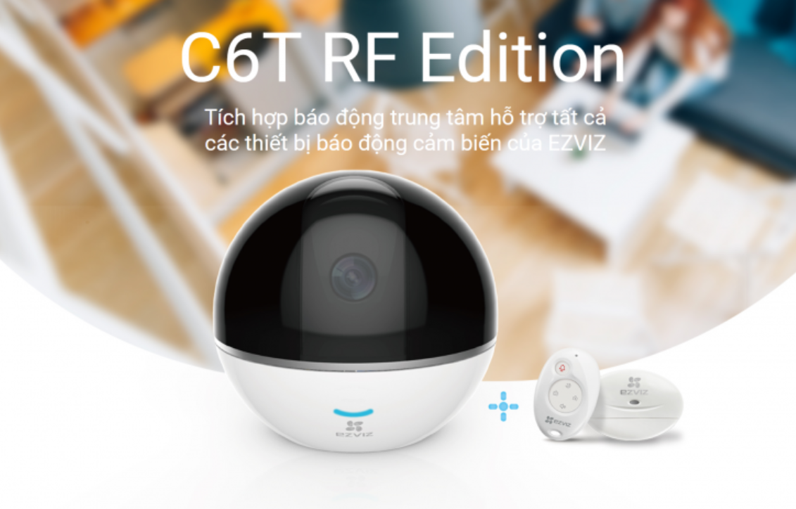  Camera wifi quay quét đa năng 2MP tích hợp báo động 