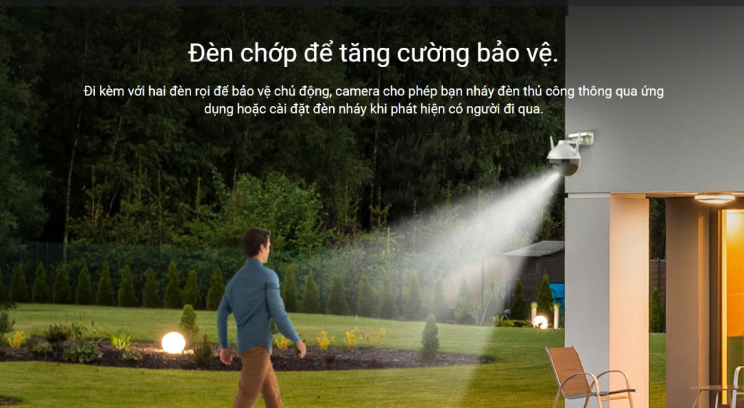  Camera quay quét ngoài trời, Phá vỡ giới hạn thị giác 