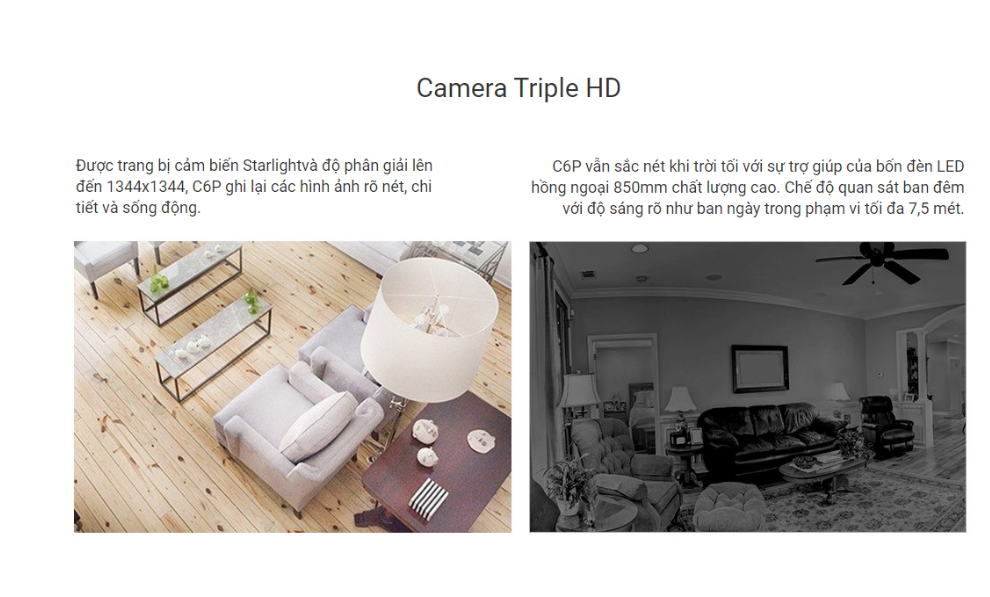 Camera Wifi Không Dây 360
