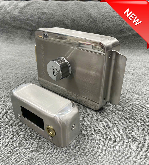 Khóa Cổng RIM LOCK Ngoài trời INOX HPS - RIM H (Có tay cầm)