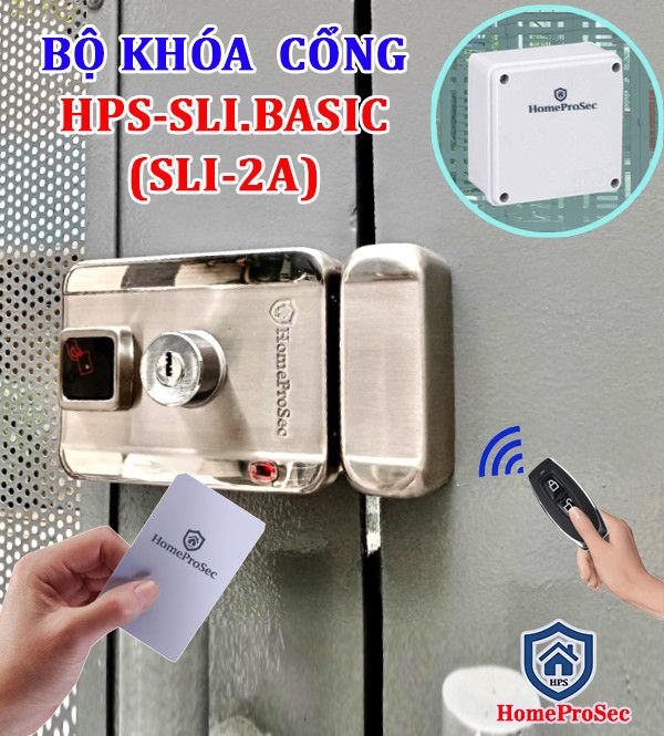  Khóa cổng Thẻ từ inox HPS- SLI BASIC 2A 