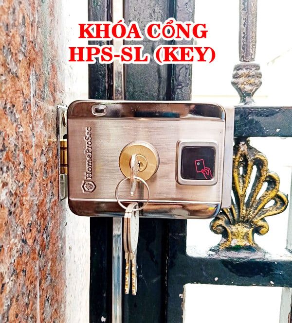 Khóa Cổng Sắt Ngoài Trời Nhà Trọ HPS - SL ( KEY)