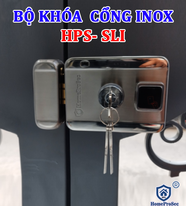  Khóa CổngThẻ Từ Ngoài trời INOX HPS - SLI-INOX 