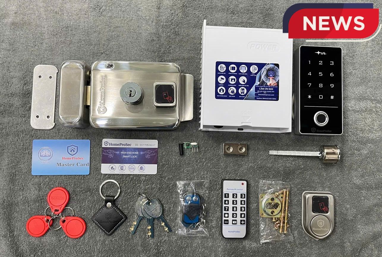 Khóa cổng vân tay inox HPS- SLIPLUS ( TF1PP3 )
