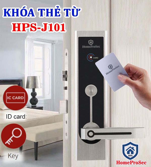  Khóa khách sạn thẻ từ HPS- J101 