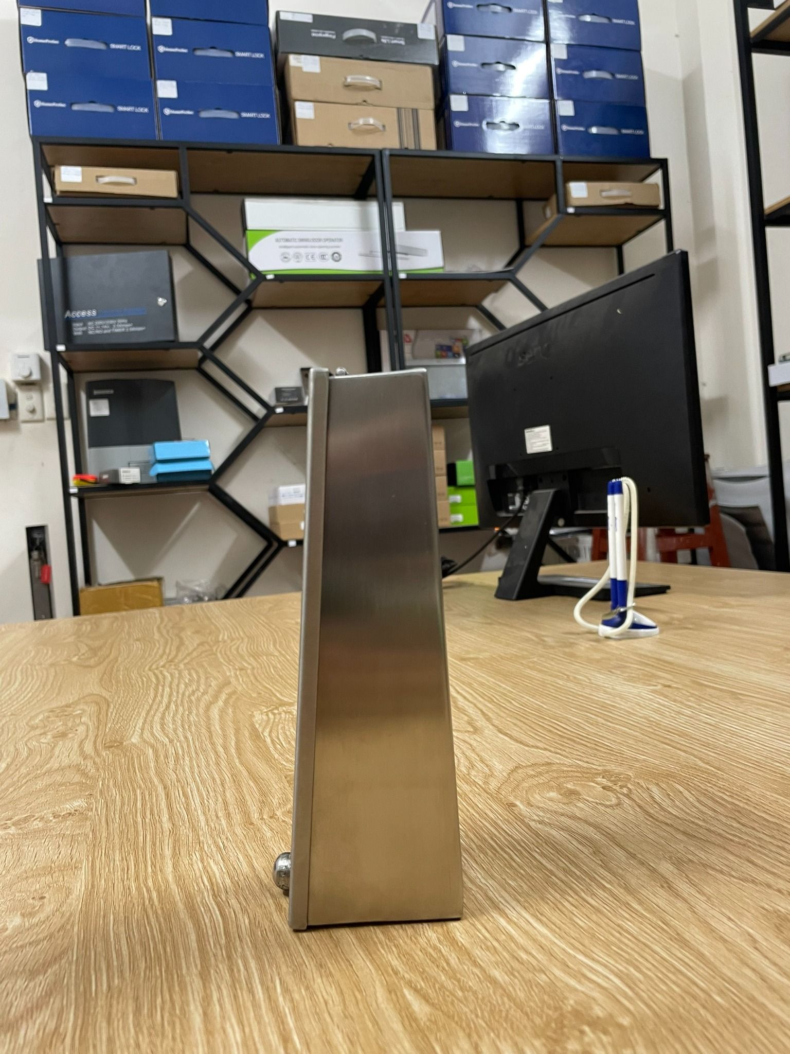 Hộp inox bảo vệ vân tay korea T1- Nitgen