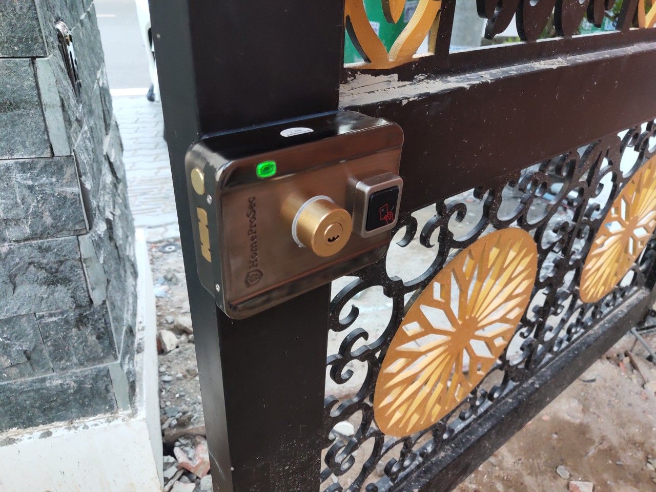 Bộ khóa cổng vân tay HPS- SLPLUS ( HF1P3-Tuya )