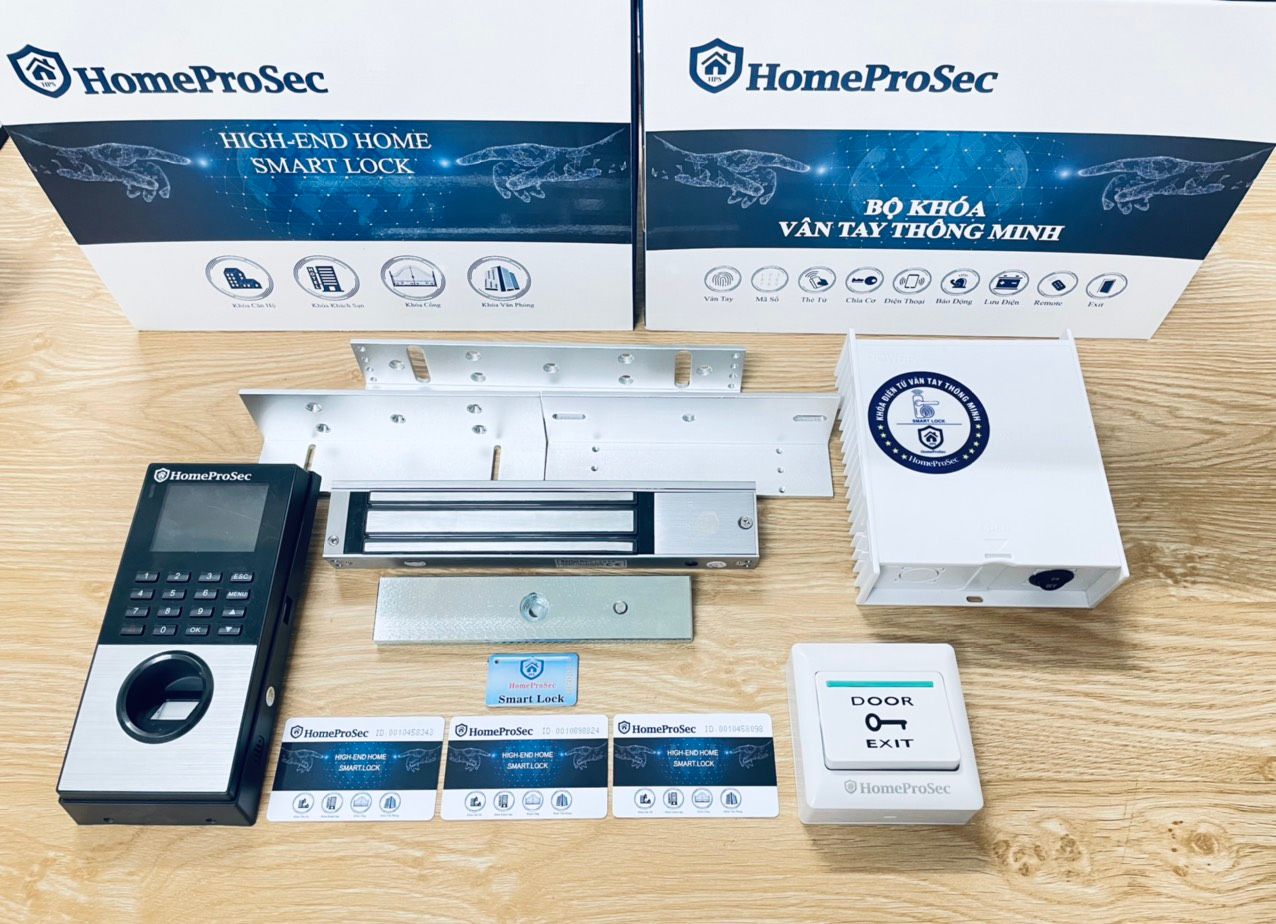 Bộ Khóa Từ Hút Vân Tay HPS- EMLPLUS ( F19NP3)