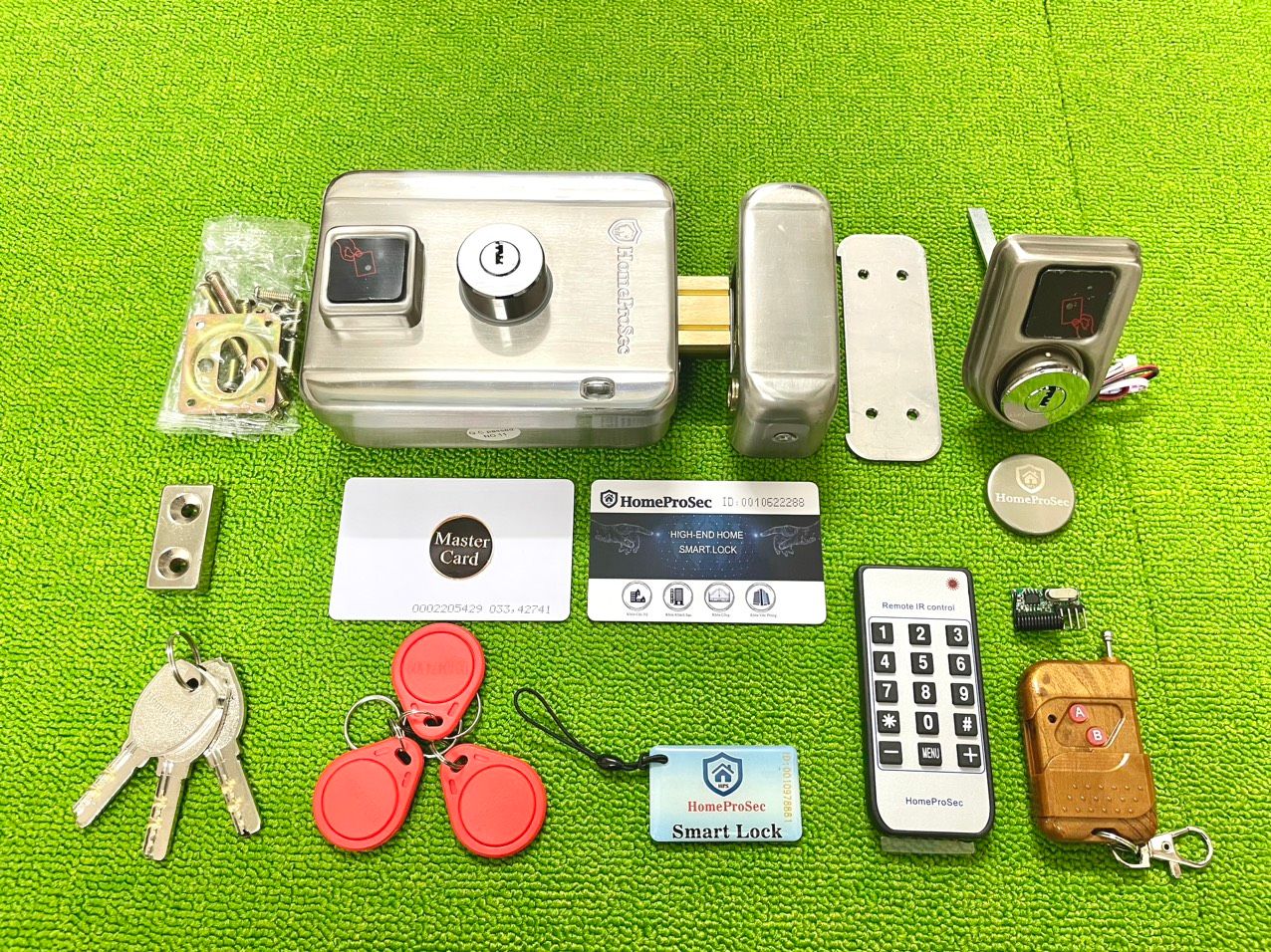 Bộ khóa cổng vân tay inox HPS- SLIPRO ( HF2P8 - UPS- TTLOCK)