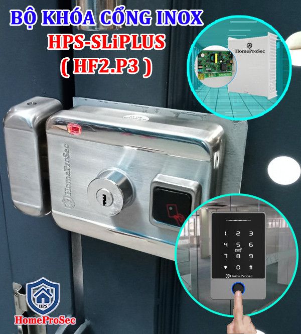 Bộ khóa cổng vân tay inox HPS- SLPLUS ( HF2P3- Ttlock)