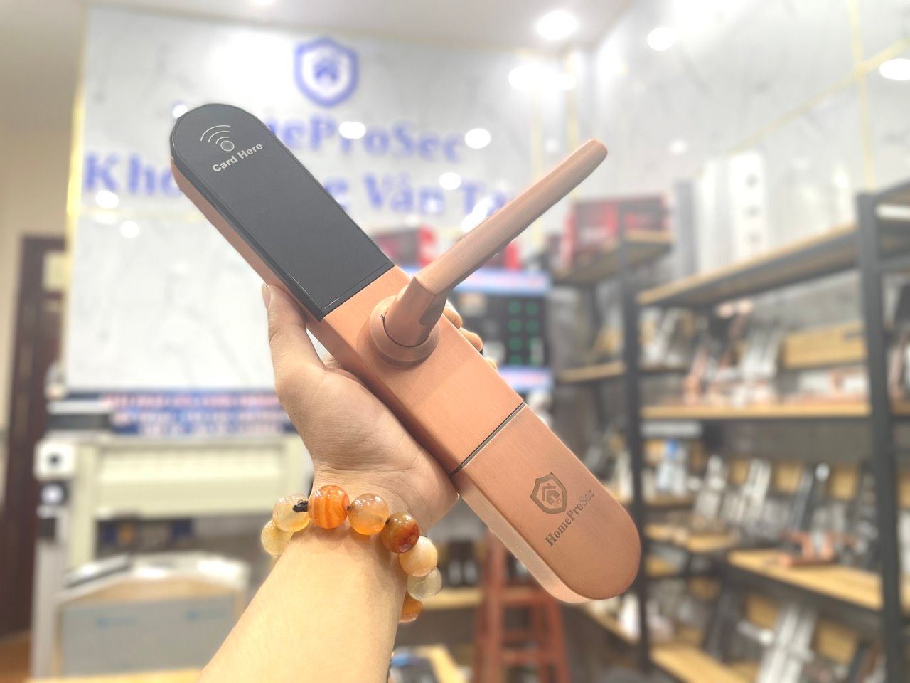 Khóa thẻ từ cửa nhôm HPS- 918