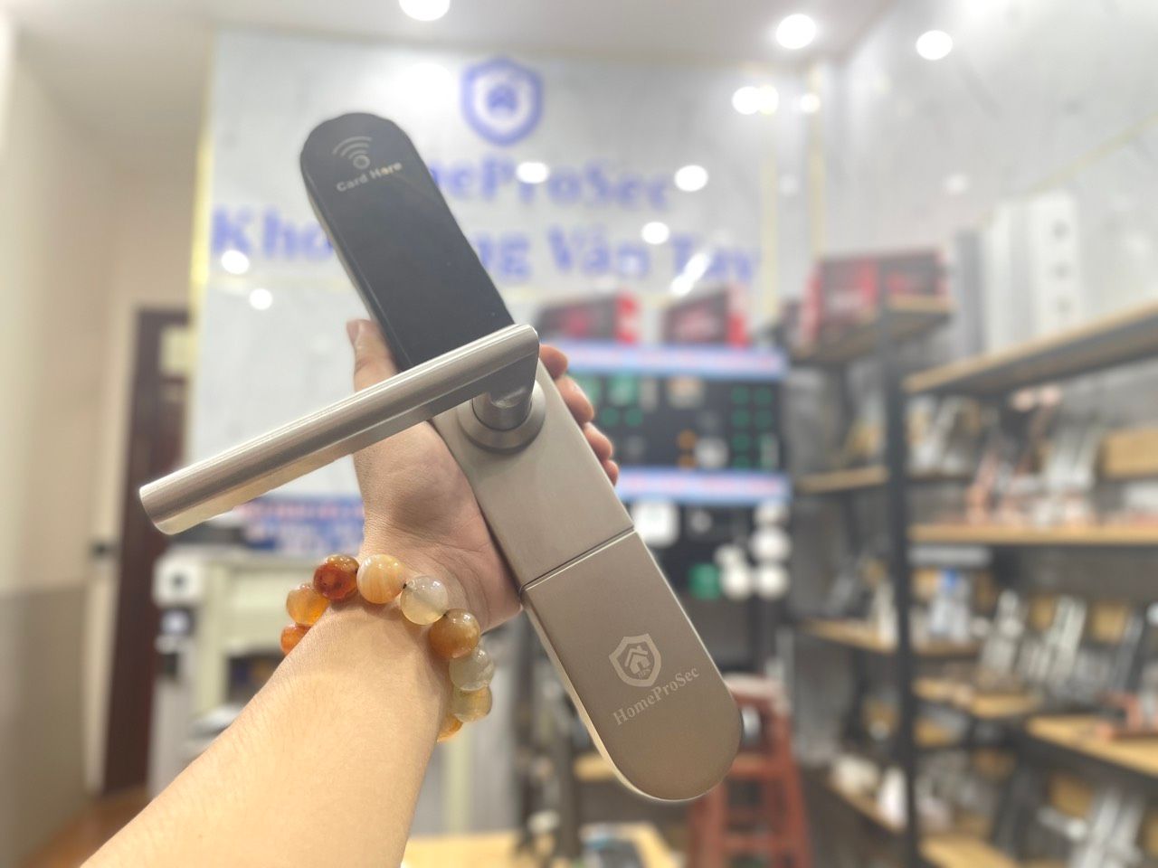 Khóa thẻ từ cửa nhôm HPS- 918