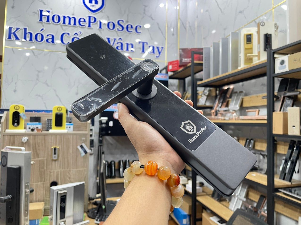  Khóa vân tay cửa gỗ HPS- 917- TTlock 