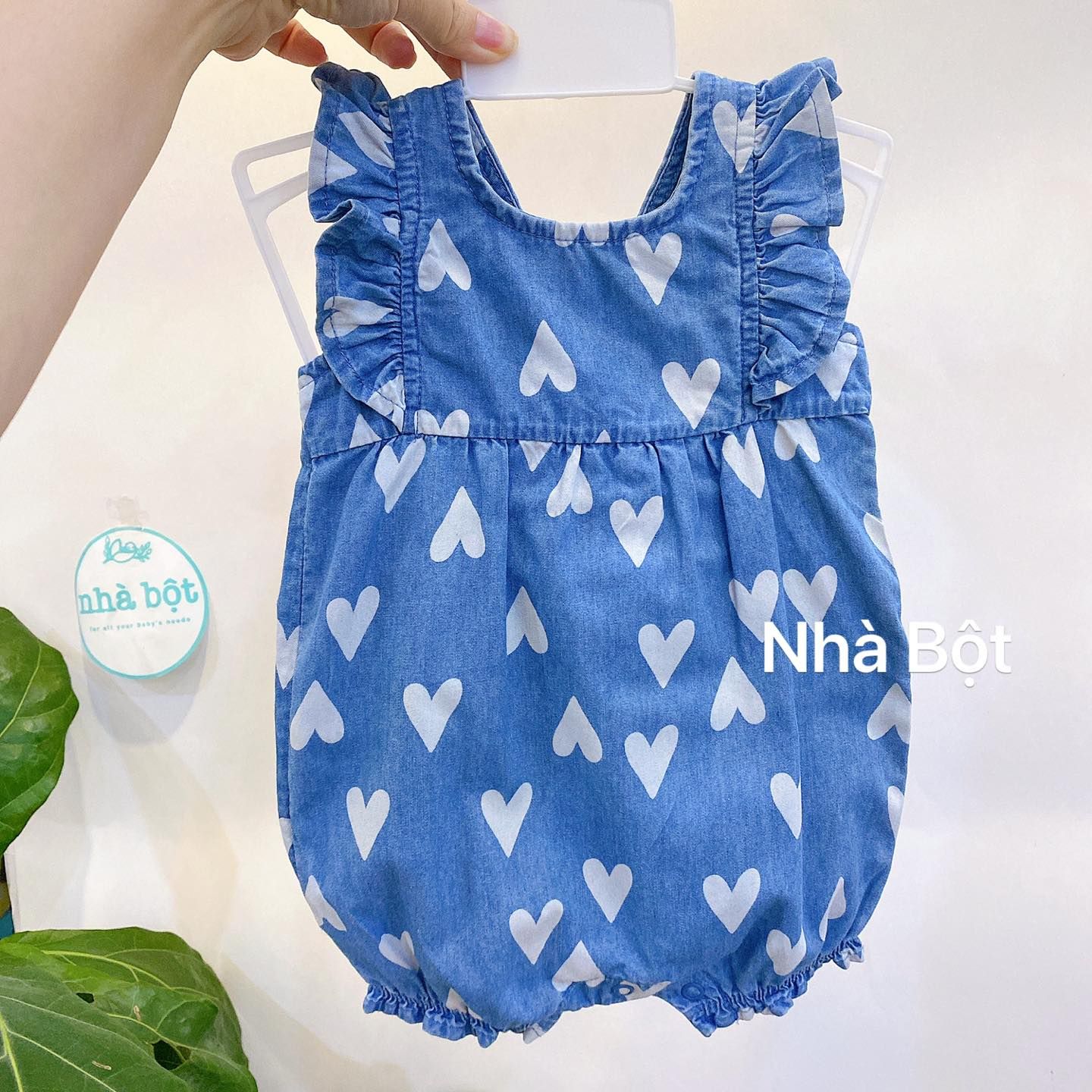 Body Đùi Carter bé gái jean tim trắng