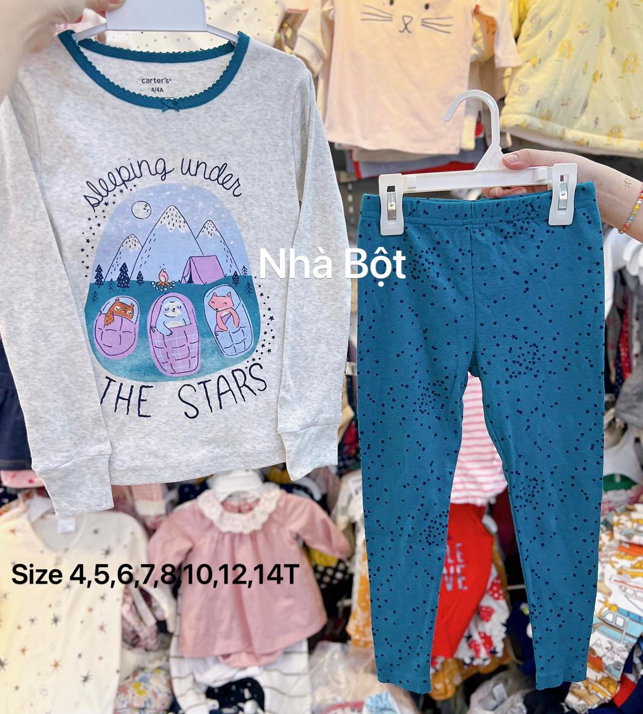 Đồ bộ Carter camping