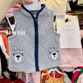Áo gile Little Lad 280923 túi gấu