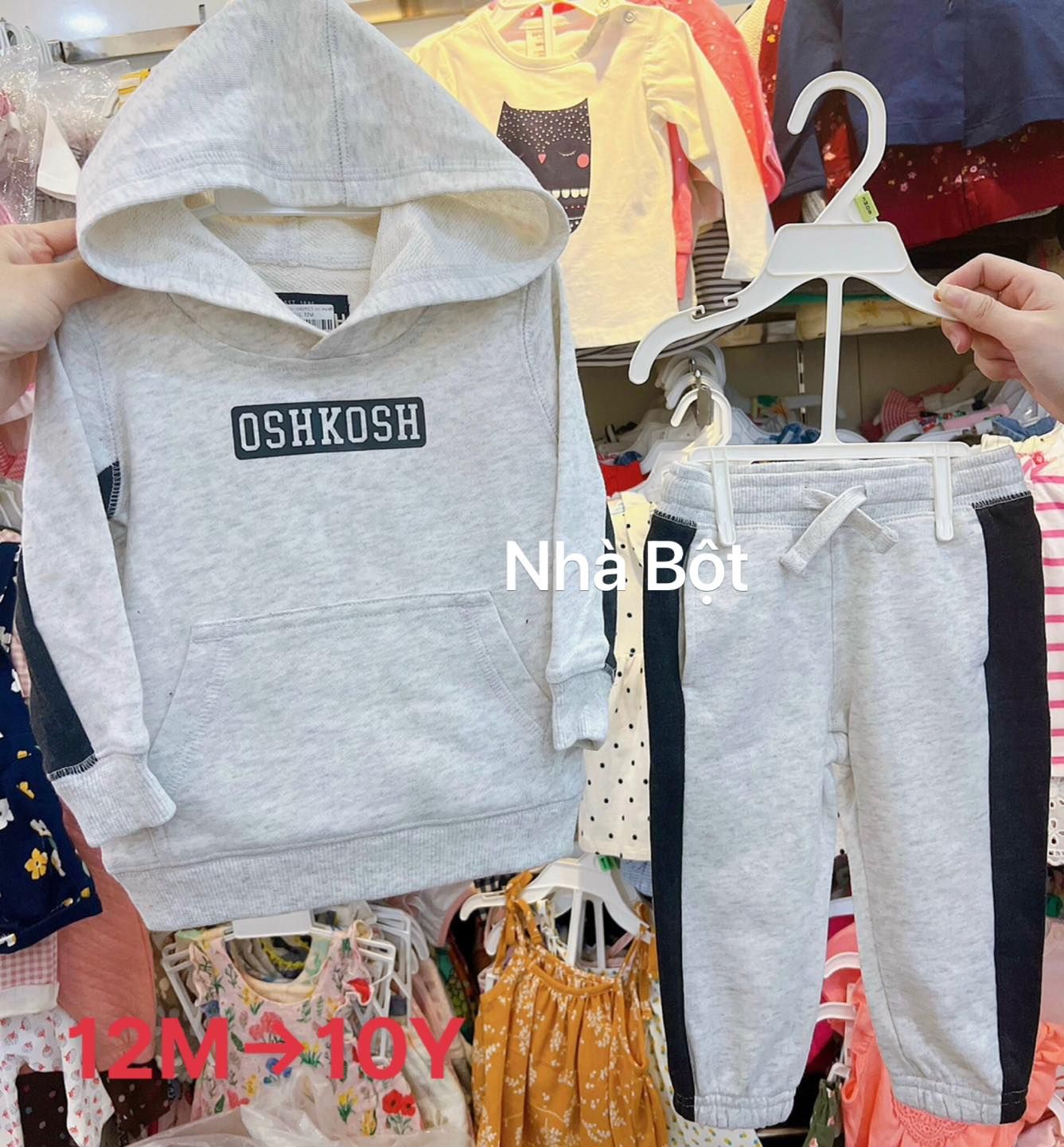 (TIẾT KIỆM) Set bộ nỉ Carter oshkosh