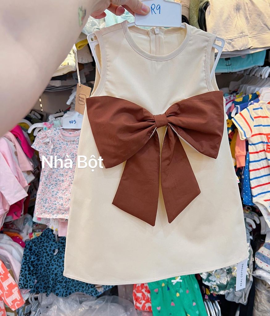 Đấm Real Cottons Nơ lớn