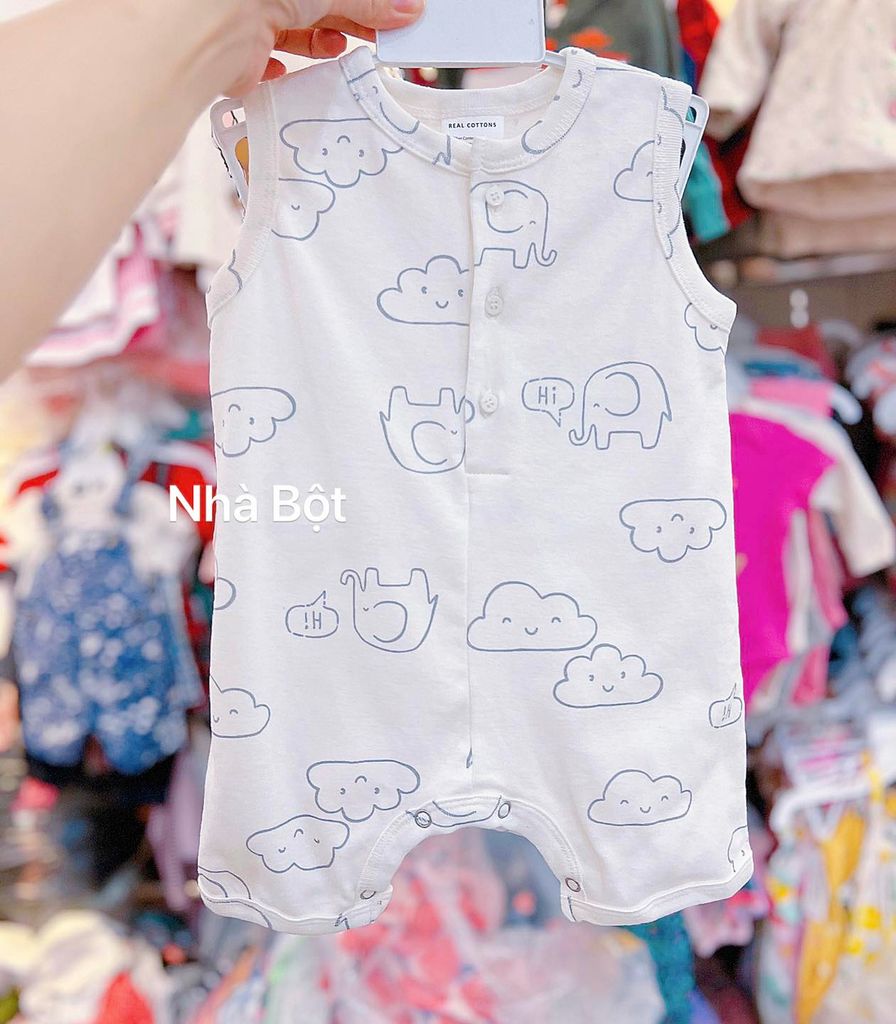 Body đùi Real cottons mây